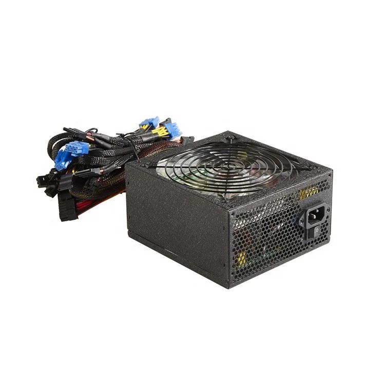  Высокое качество 80 плюс Бронзовый игровой блок питания 600W 700W 750W 800W с 140 мм бесшумный