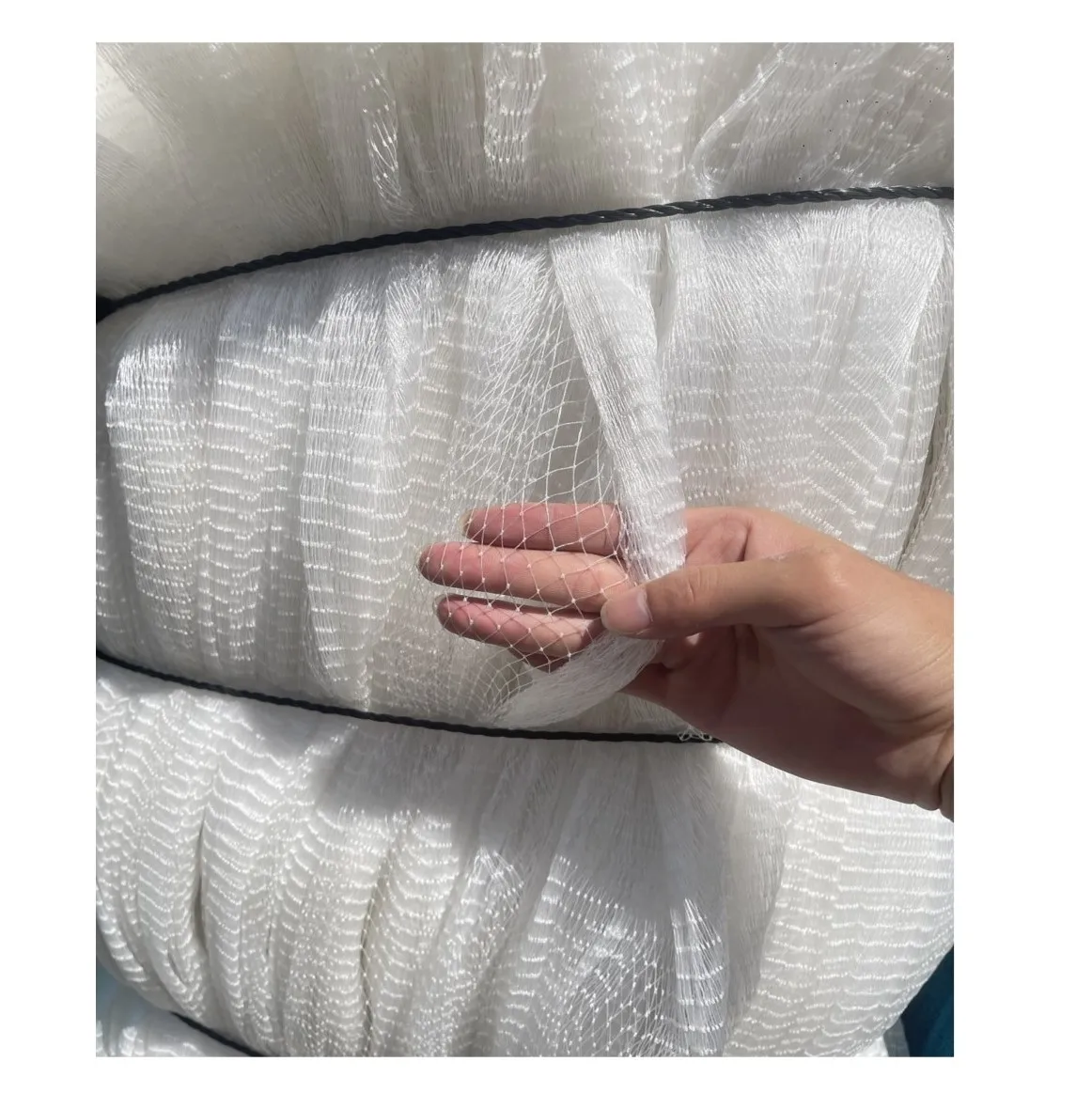 Top Quality Good Price nylon HDPE PE Fishing Net single knotted Multifilament Fish Net