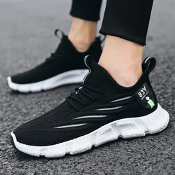 Footwear manufacturer wholesale athletic custom cheap sneakers flying mesh casual sock running walking men fashion sport shoes