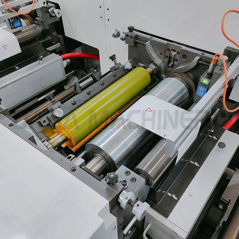 Flexo Die Cutting and Printing Machine Plc Bopp Tape Roll to Roll Flexo Printing Machine