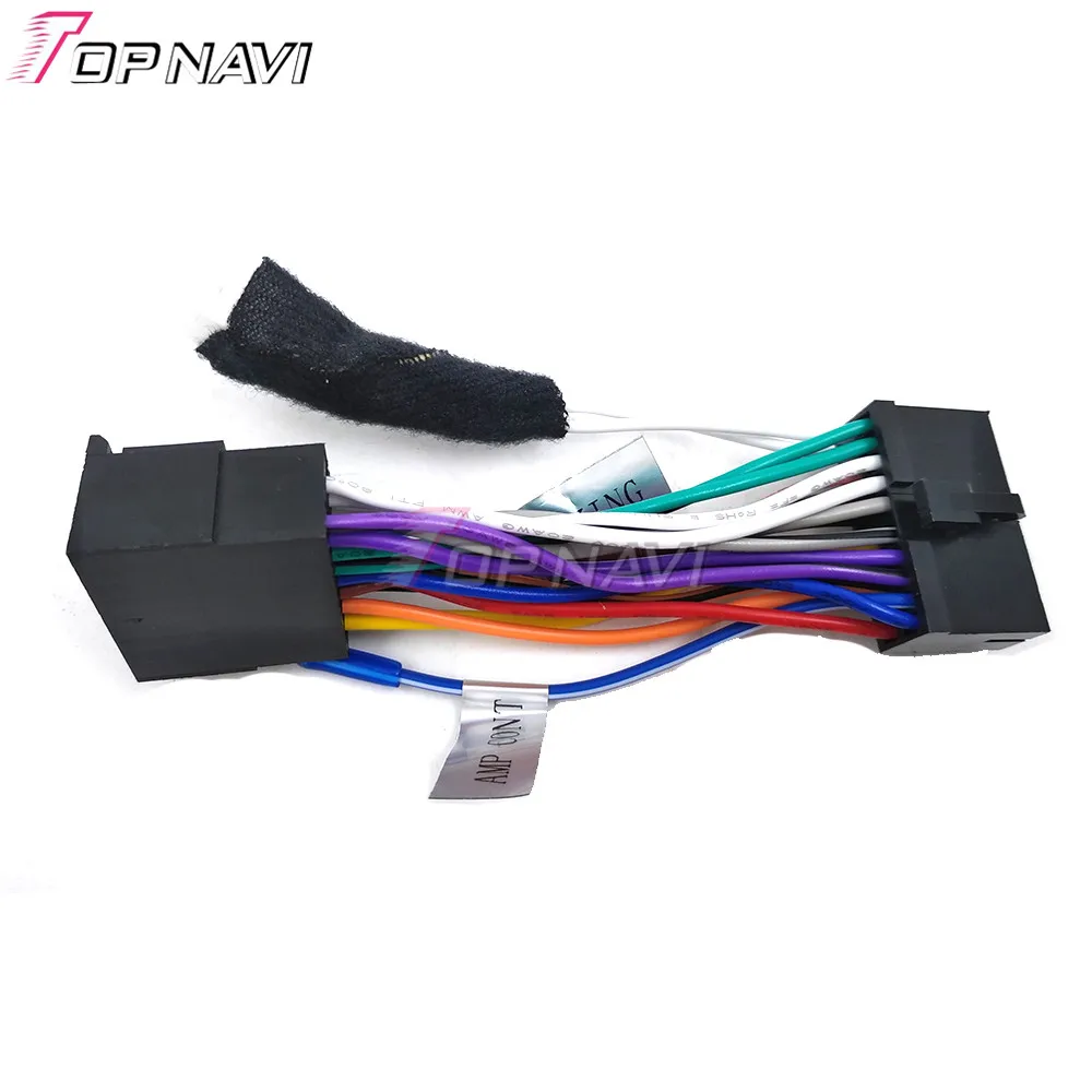 Android Car Multimedia Player Power Cable Universal 20 Pin To 16 Pin For Honda Hyundai Kia Can Bus Adapter Power Extension Cable