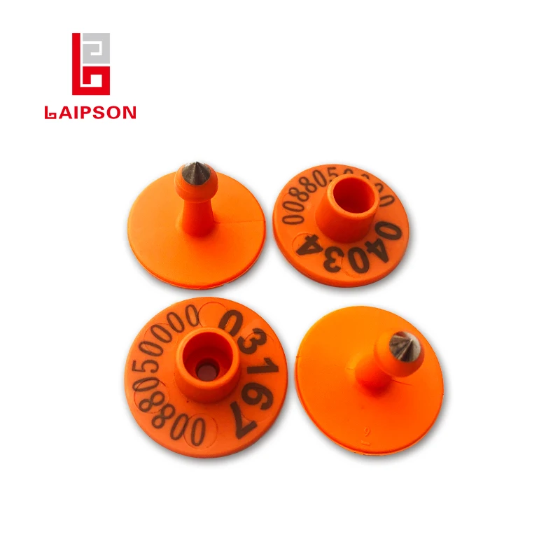 LAIPSON uhf rfid pig Swine ear tags rfid electronic cattle ear tag