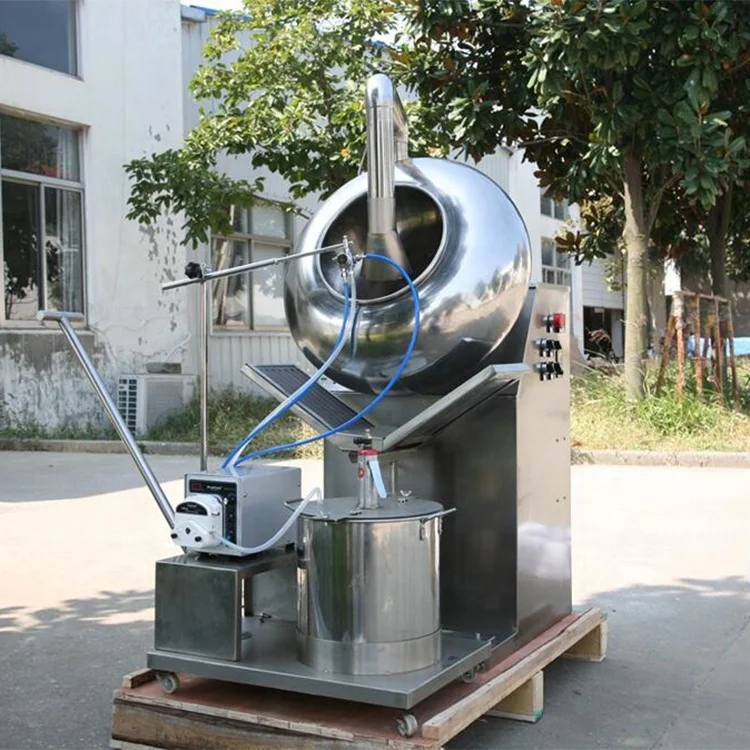 Лабораторные маленькие сахарные шоколадные орехи BYF300, машина для покрытия пленкой