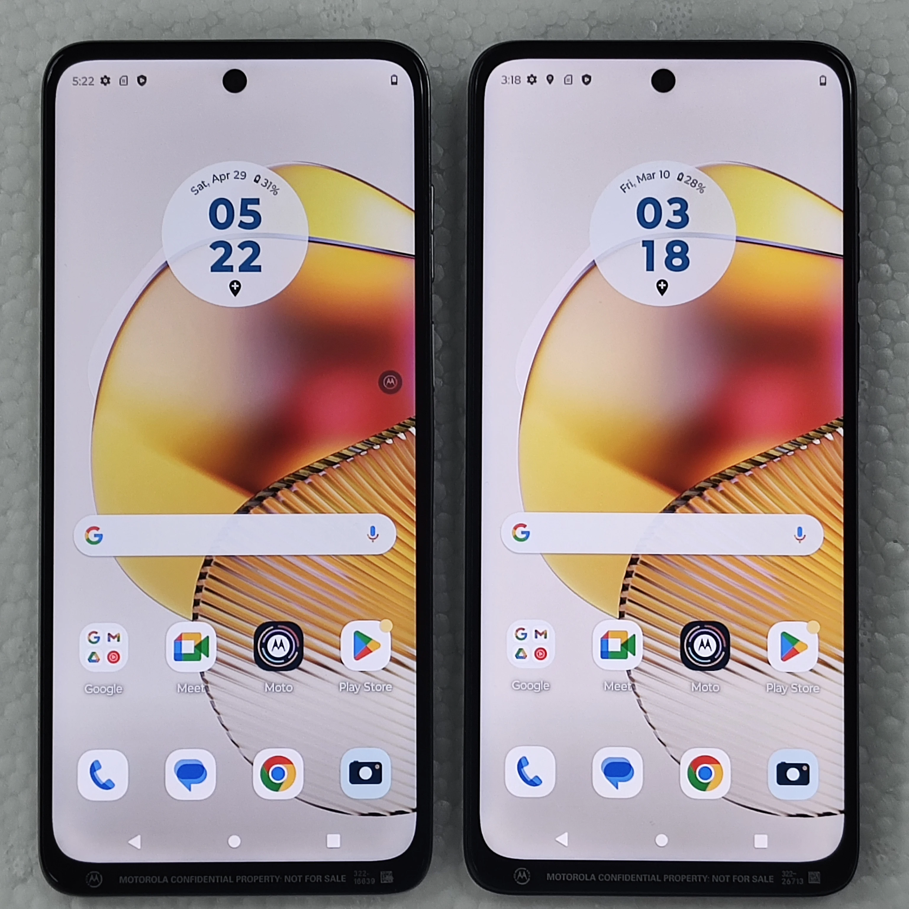 Refurbished mobile MOTOROLA g73 5G FACTORY UNLOCKED DUAL SIM NFC 4GB RAM 128GB 5000mAh smart mobile global version