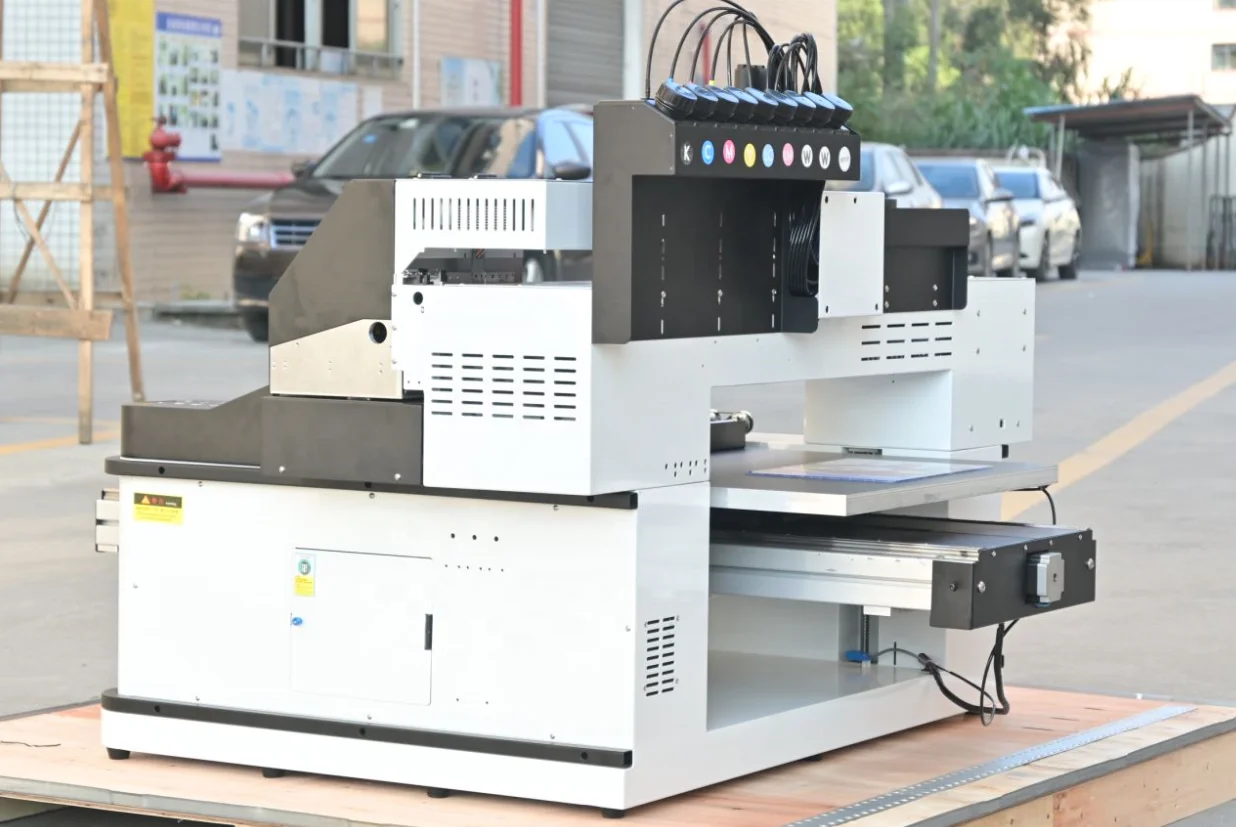 A1 6090 3 heads XP600 TX800 uv flatbed printer