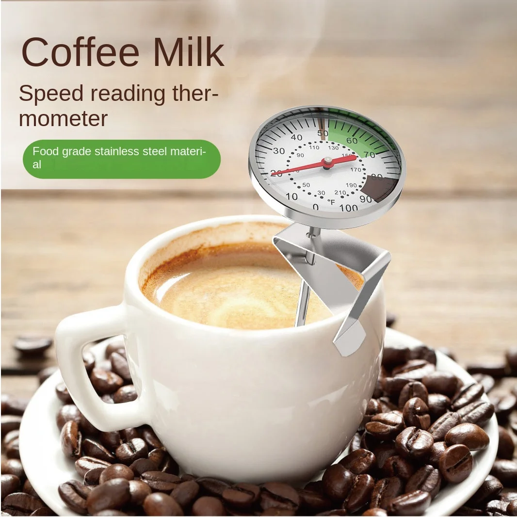 Bimetal Dial & Digital Stainless Steel Kitchen Food Baking Thermometer Probe BBQ Temperature Measurement Milk Coffee Other Foods