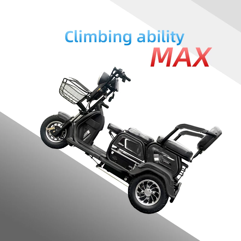 Electric Tricycle Electric Ccc Certificate New Design Direct Sale Multifunction Cargo Electric Tricycle For Adults