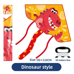 Child flying kite with lion rabbit designs cheap kite for kindergarten early  flying kite supplier