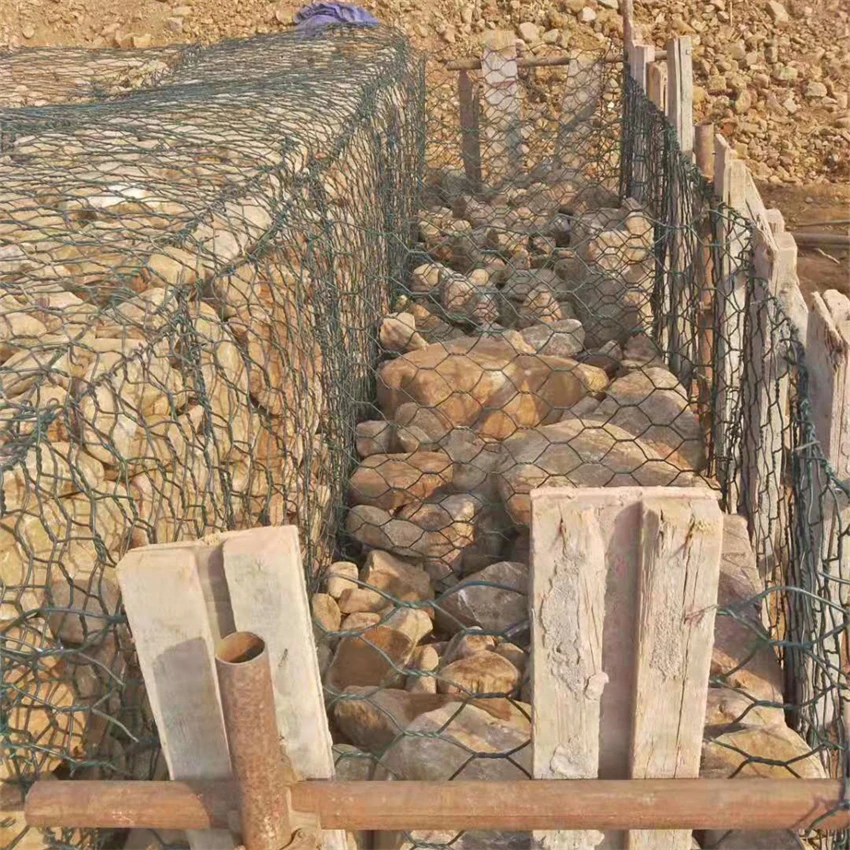 High Quality Manufacturer Hot Dipped Galvanized Stone Cage Gabion Box Rock