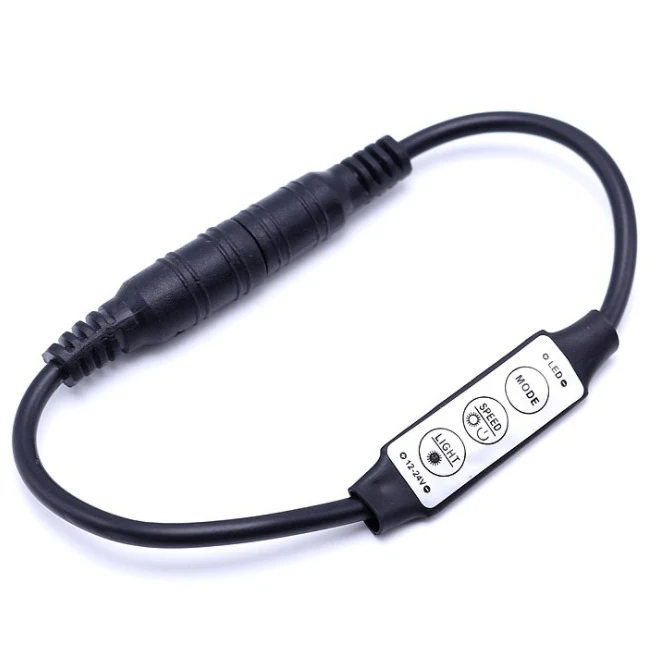 single color Mini LED Controller ,Mini 3keys Dimmer for led strip