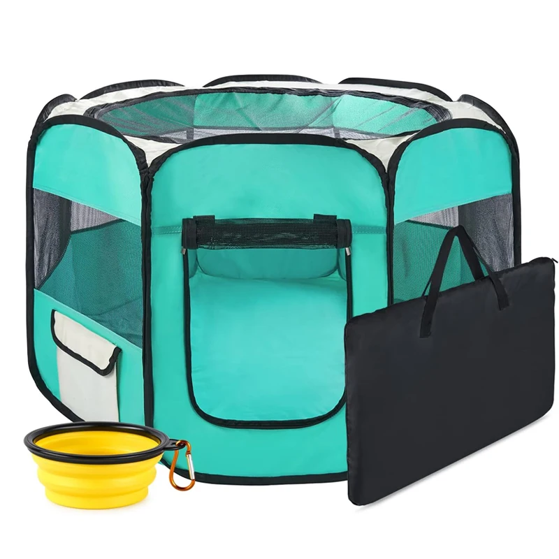 Pet playground Outdoor foldable Pet Tent Portable Large Pet  Playpen dog Camping  Tent
