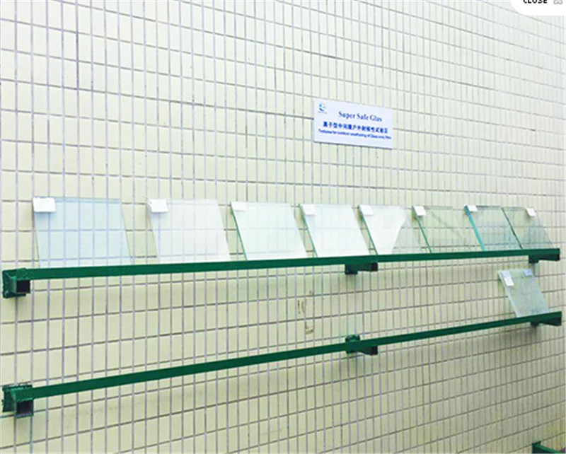 High demand import products SGP Film Tempered Glass Laminated Glass Transparent Stretch Film Glass Protection Customized Color