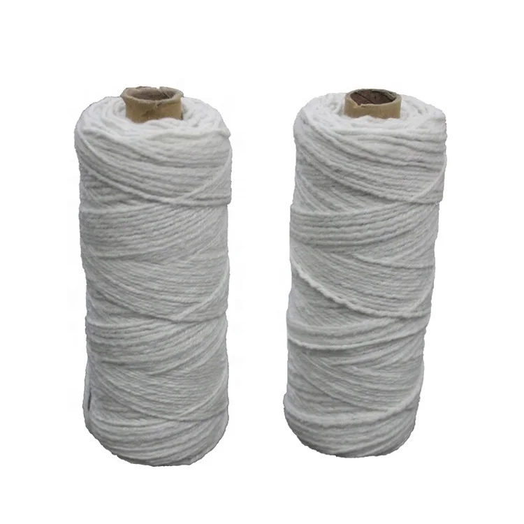 
High Temperature Ceramic Fiber Yarn With SS Wire For Insulation 