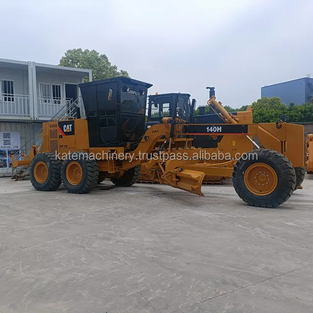 Leading factory Used Motor Grader Caterpillar 140H Japan made CAT 140H high quality excellent performance