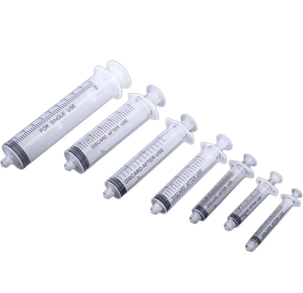 Wholesale livestock injection machine syringe  luer lock disposable syringe 1ml 2ml 5ml 10ml 20ml