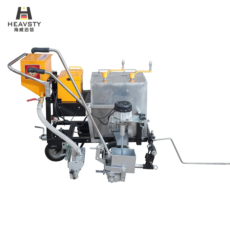 Two parts liquid type of color pavement two-component painted traffic stripes road Marking machine