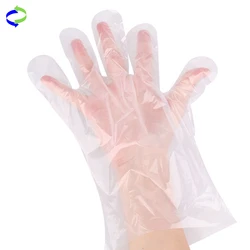 China Factory Disposable Plastic Gloves Manufacture PE Glove For Food Handing