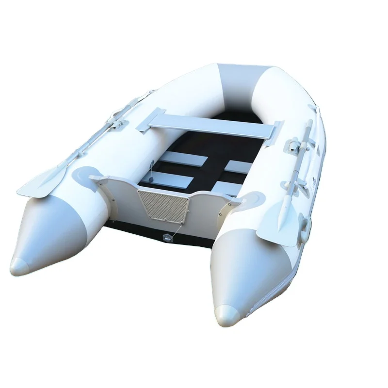 Seawalker High Quality 2.7M Inflatable Fishing Boat PVC Material Rowing Boat Slatted Floor Boat Raft With CE