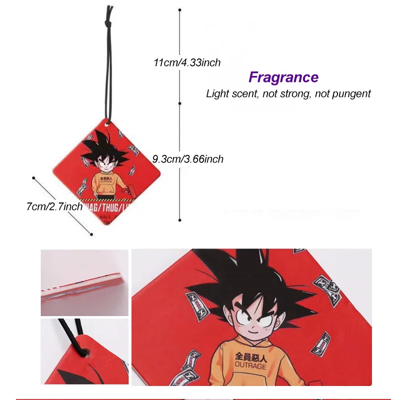 New cartoon animal style car interior decoration perfume film automotive air freshener