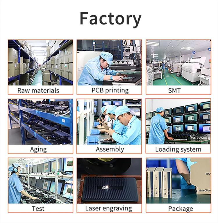 Sharerdp Custom Celeron J4125 VGA HD DP Dispaly 8GB RAM DDR3 Linux Windows11 Cheap RAM Mini Server Mini PC Computer Nano