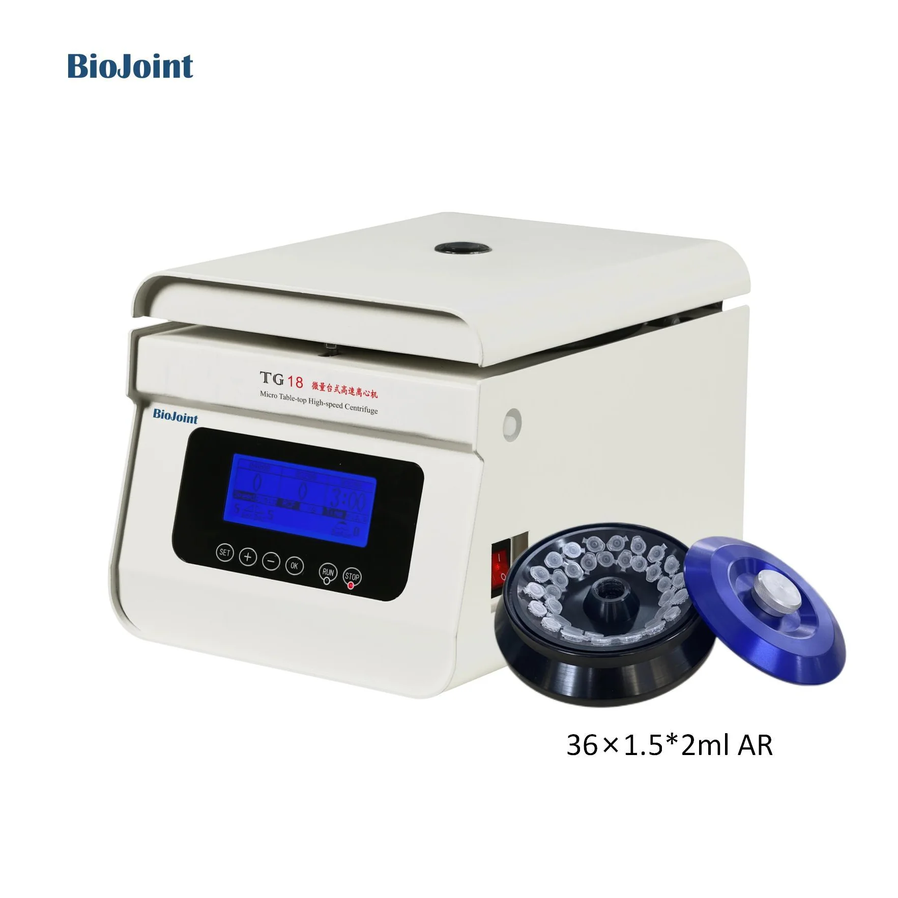 Tabletop 18000rpm High Speed Low Noise Clinical and Laboratory Centrifuge  TG18-WS