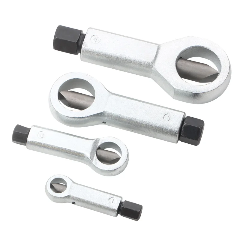 4pc exhaust pipe cutter nut splitter expander mechanics hand tool repair kit