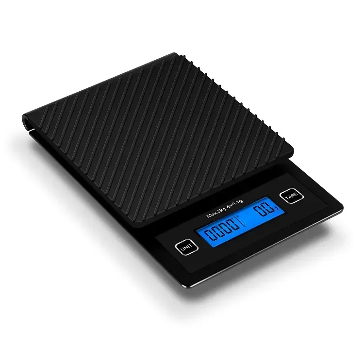 Veidt Weighing USB Rechargeable Asic Digital Coffee Scale With Timer 3kg Coffee Bean Scale
