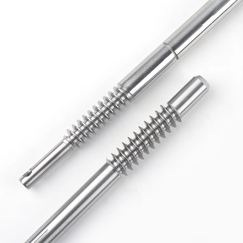 High precision custom small, complex automotive worm shafts cooling motor shaft car shafts