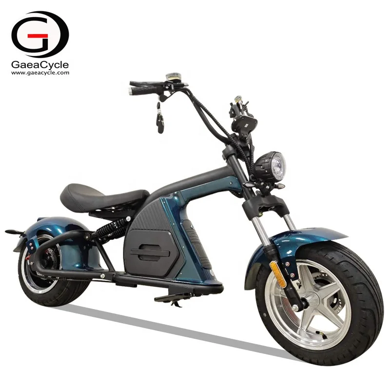 Голландский склад Gaea M8 E Chopper Citycoco электрический мотоцикл электрические скутеры для