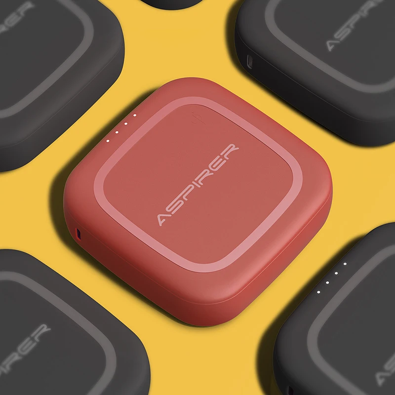  Fab-Chain хит продаж ремешок легко носить с собой QI QC 3 0 поддерживается 5 В/3A умный крепкий лучший PD Беспроводной внешний аккумулятор 10000 мАч