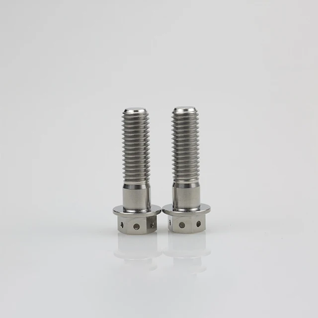 Титановый шестигранный/шестигранный винт с потайной головкой CSK DIN7991