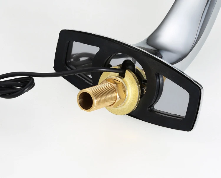 Цинковый умный смеситель для ванной комнаты, Бесконтактный инфракрасный кран для общественных мест, автоматические датчики