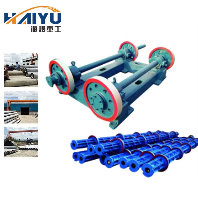 centrifugal cast reinforced concrete round square poles machine