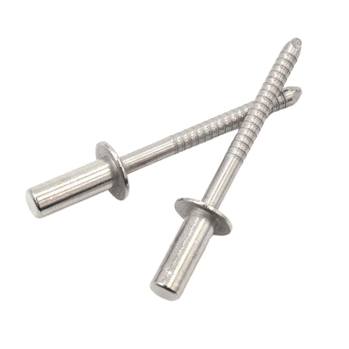 Лидер продаж новые глухие заклепки из нержавеющей стали Популярные Заклепки с гладкой поверхностью закрытые алюминиевые