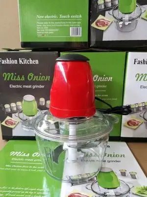 Portable household ABS mini electric meat grinder