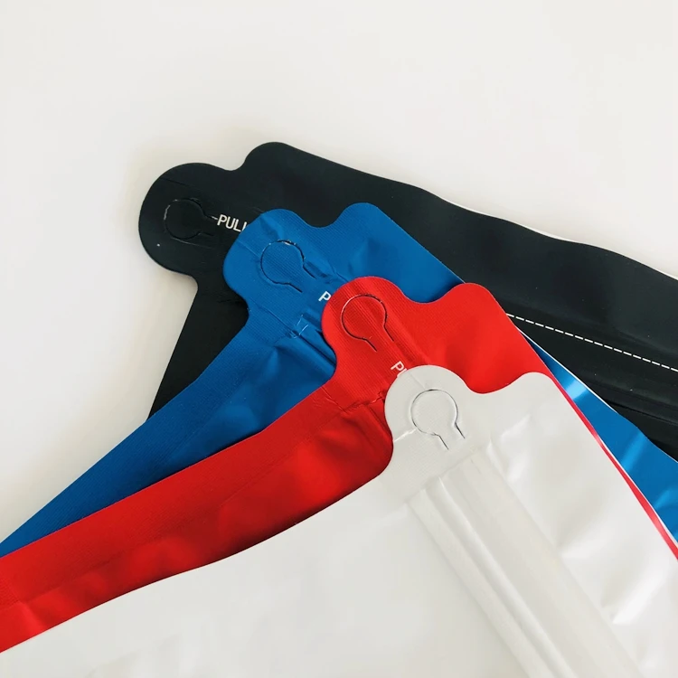 Customizable printing stock Wholesale small size frosted aluminum foil freestanding irregular shape coffee zipper bag