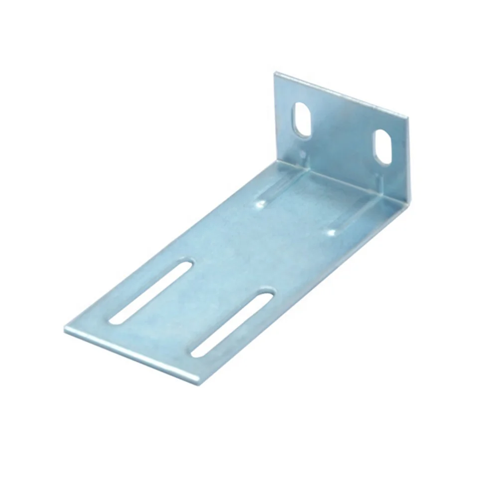 Industrial 2.5mm Thickness Zinc Plated Double Slots Jamb Bracket