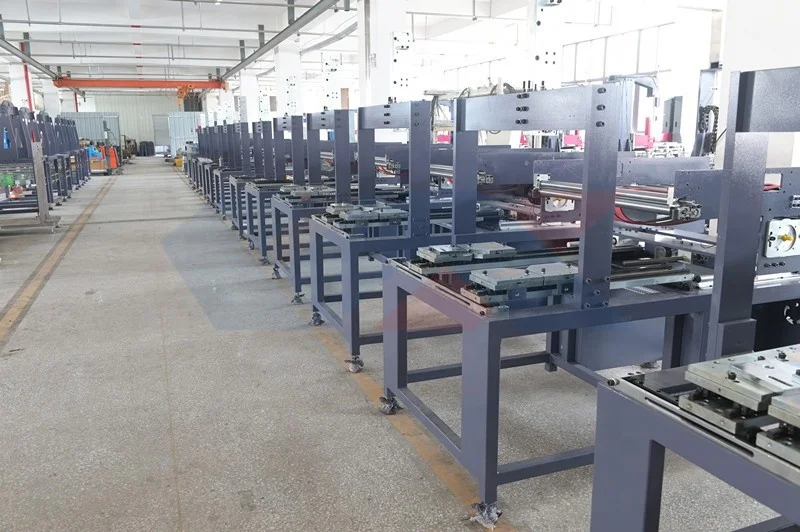 New design, high speed solid paper box making machine, high quality,