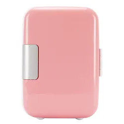 Home and Vehicle 4L Car Refrigerators Car Cooler Ultra Quiet Low Noise Car Mini Refrigerators Freezer Cooling Heating Box Fridge