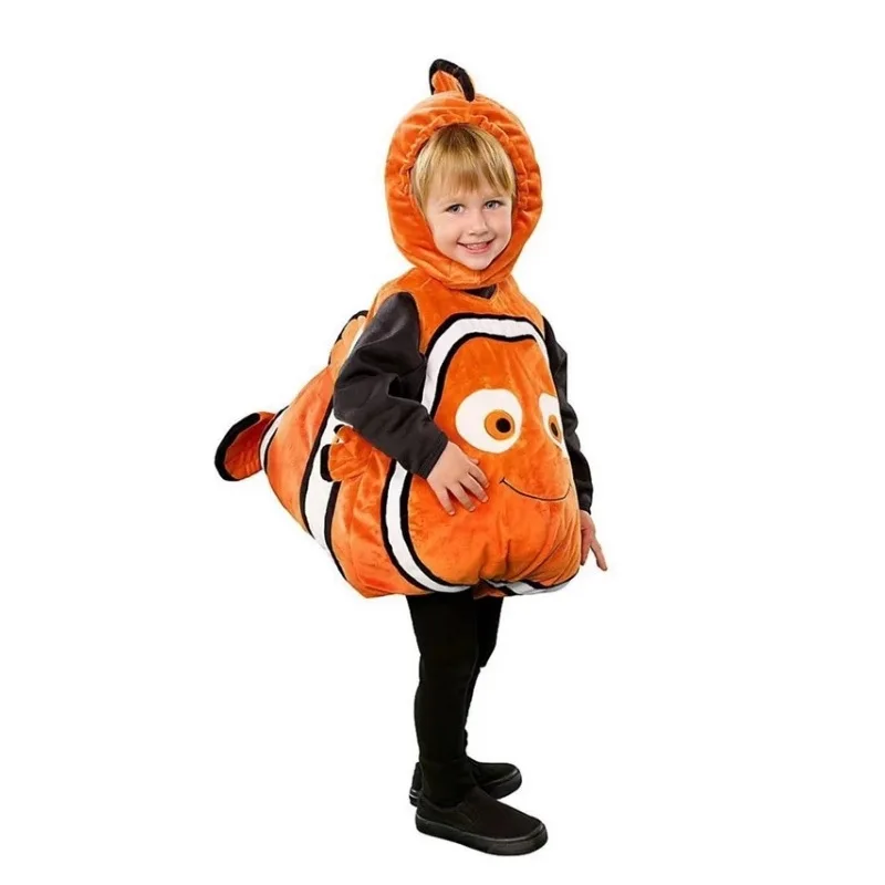 Fish Costume Anime Finding Nemo Clown Kids Wholesale Clothing Cosplay Kids Costume For Halloween With High Quality