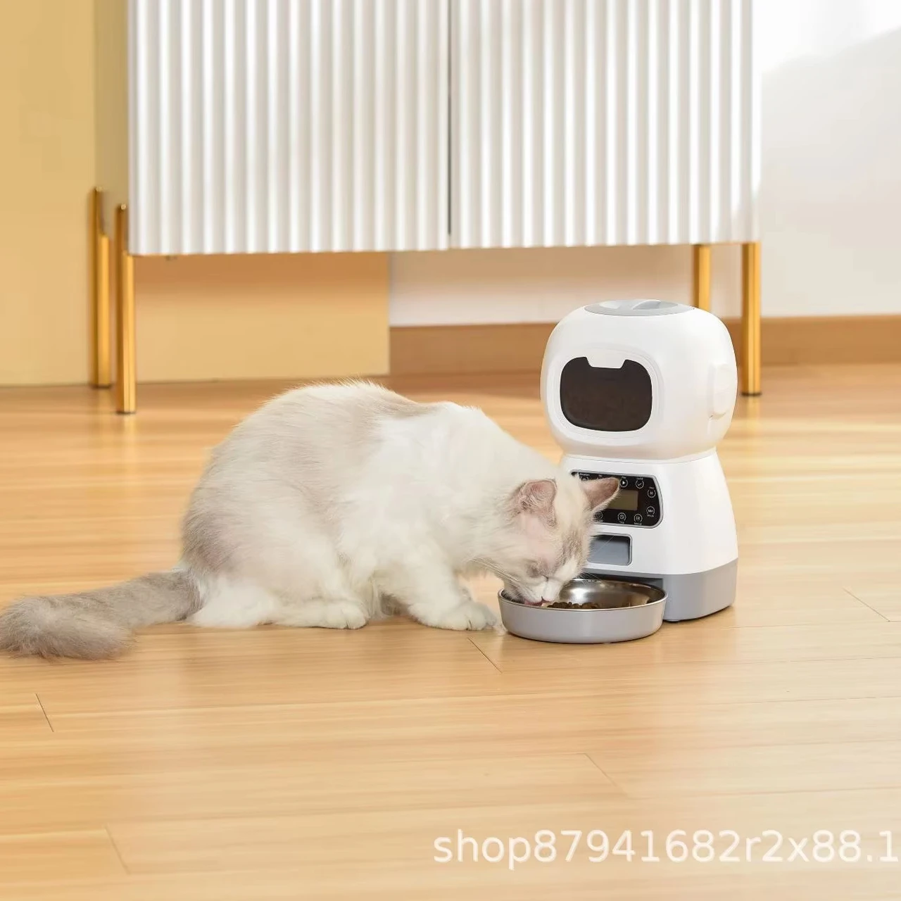 JOYPET Large Capacity Automatic Video Timed Food WiFi Remote Control Dispenser Dog Cat Food Container Cat Feeder Pet Feeder
