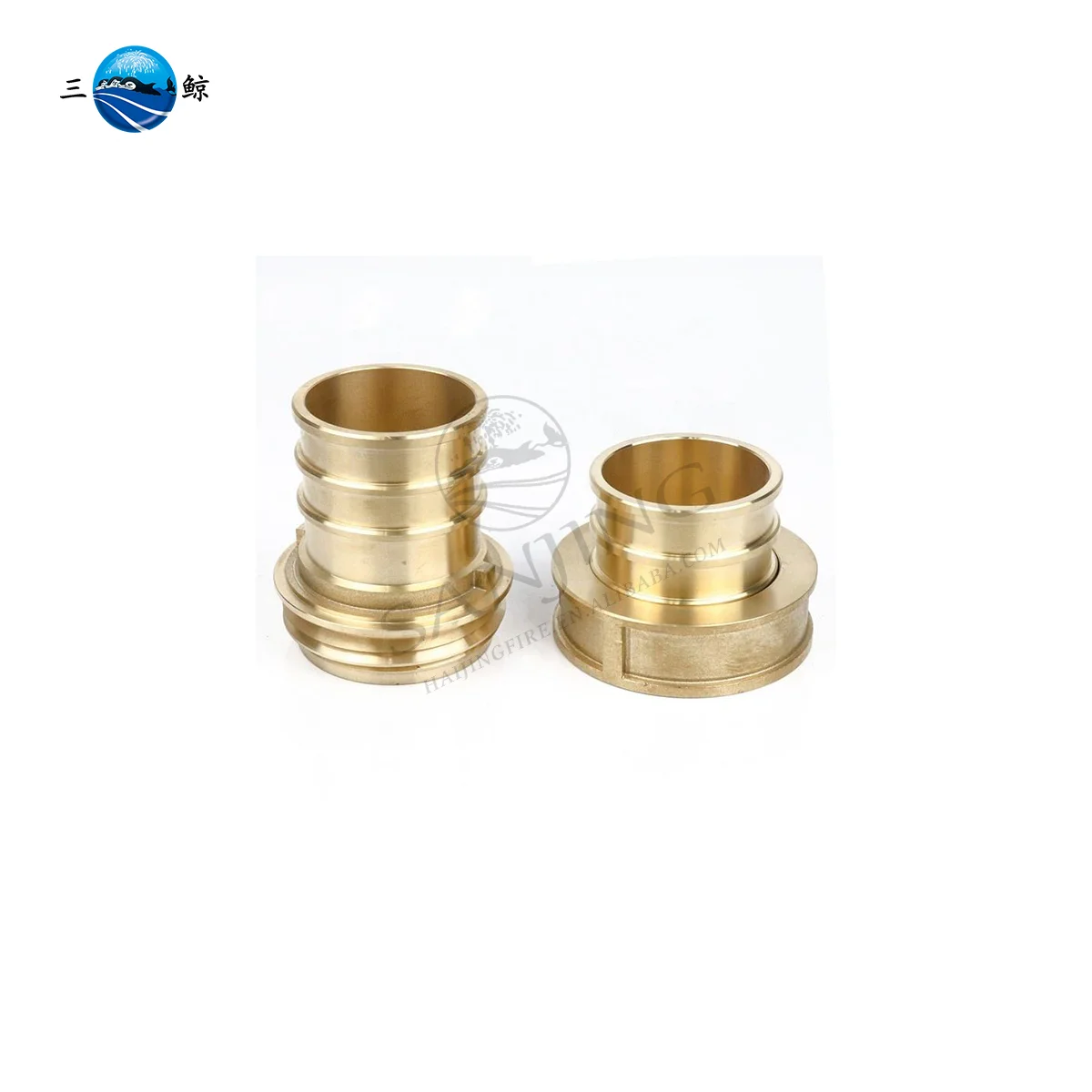 Forged Copper UNI70 UNI45 Italy Type Fire Fighting Equipment Hose Coupling Adapter