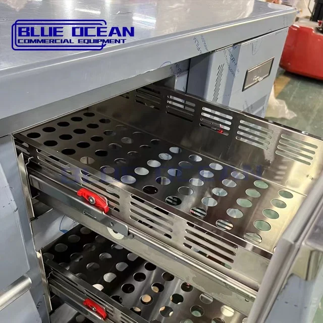 indoor freezer drawer kitchen refrigerator drawer fridge storage cool box kitchen stainless steel refrigeration equipment Freeze