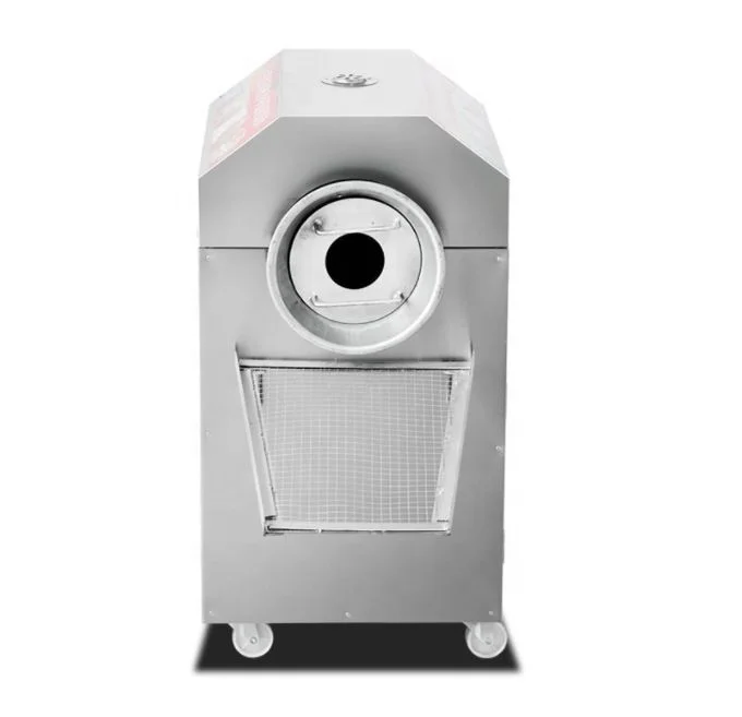 Gas electric two kinds of heating methods chestnut roasting machine commercial nut peanut roaster for sale