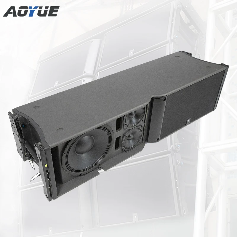 KA-2 sound system passive 3 way 12 inch double magnet line array professional audio