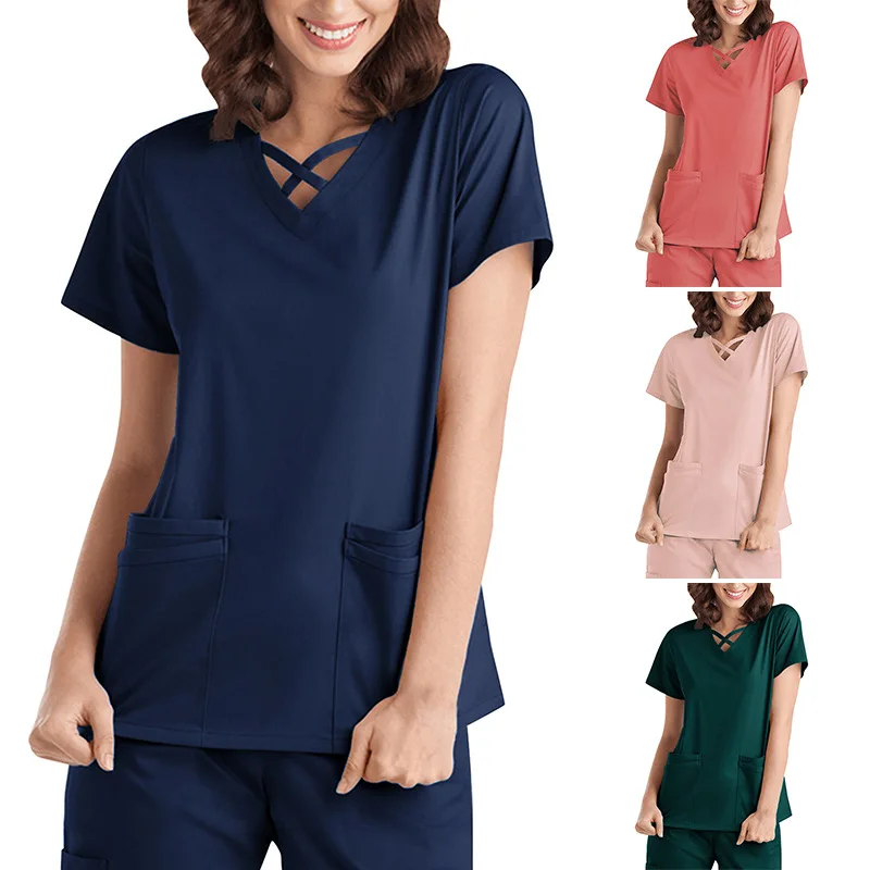 Wholesale Custom Scrubs Nursing Uniform Clinical Medical Scrubs Uniforms Medical Scrubs For Hospital
