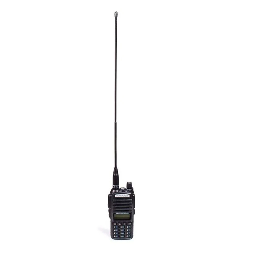 VHF UHF Dual band radio antenna Handy communication antenna nago ya walkie talkie antenna with SMA-female or male