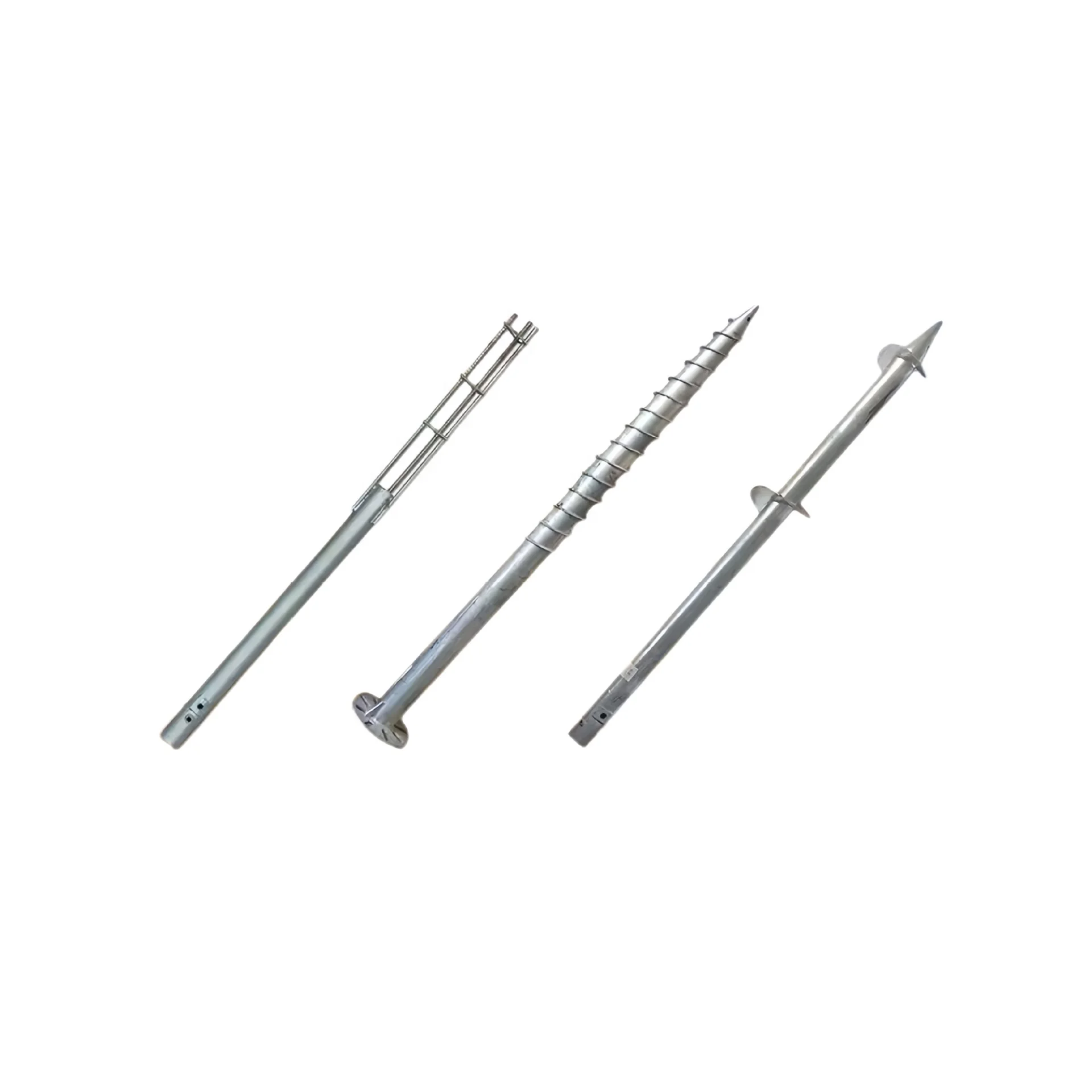 what is a photovoltaic?Widely Used Building Spiral Galvanized Helical solar ground mount screw foundation