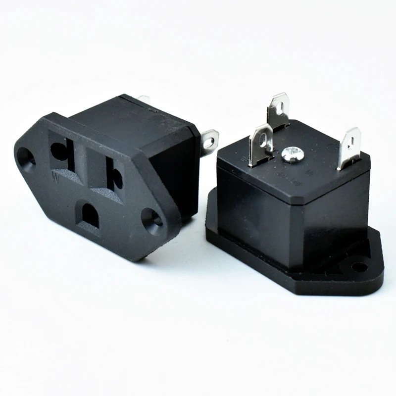 10A 250V AC US Universal Socket Adapter