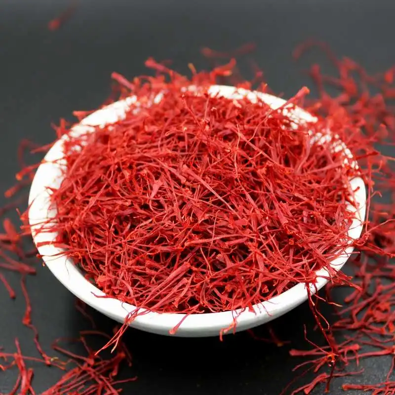 High Quality Bulk Pure Saffron Negin GXWW Processed Dried Herb in Piece Form Red AD 10 Kg Grown Like Safflower